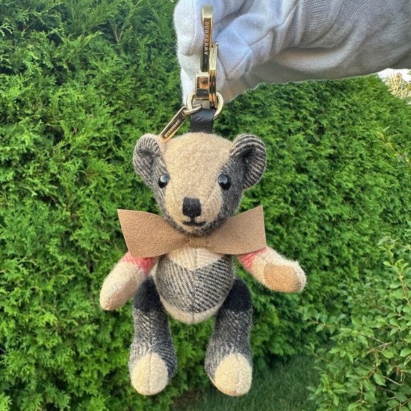 Burberry Thomas Bear Keychain/ Bag Charm - Picture 2 of 11